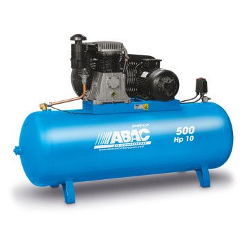 Compressor met twee zuigers ABAC PRO B7000/500 FT10 | 11 bar | 10 pk/7.5 kW | 1210 l/min | 500 l | 400 V