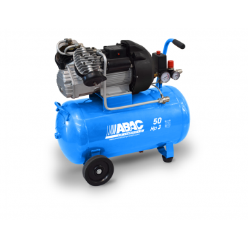 Compressor met twee zuigers ABAC V 36/50 | 10 bar | 3 pk/2.2 kW | 355 l/min | 50 l