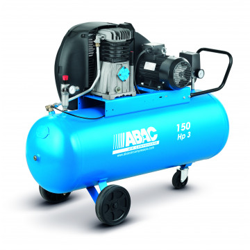 Compressor met twee zuigers ABAC A39/150 CM3 E1 | 10 bar | 3 pk/2.2 kW | 393 l/min | 150 l