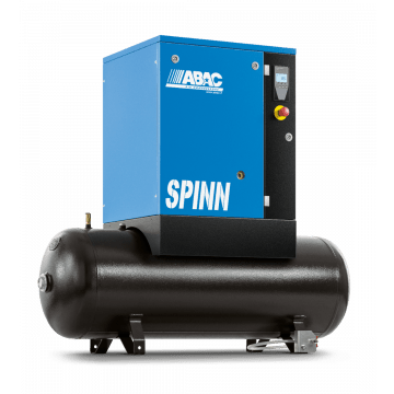 Schroefcompressor ABAC SPINN 7.5 10 400/50K 200 C CE | 10 bar | 10 PK/7.5 kW | 984 l/min | 200 l