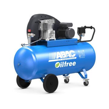 Kompresor dwutłokowy bezolejowy ABAC ZERO PRO EXP A29B-0 200 CM3 | 10 bar | 3.0 KM / 2.2 kW | 320 l/min | 200l | 230V