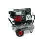 Benzine compressor met twee zuigers ABAC engineAIR 5/11+11 10 | 10 bar | 4.8 pk / 3.576 kW | 411 l/min | 2 x 11 l