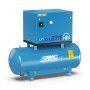 Stille compressor met twee zuigers ABAC LN1 A49B 500 T5.5 DOL | 11 bar | 5.5 pk / 4.0 kW | 598 l/min | 500 l | 400 V