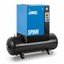 Schroefcompressor ABAC SPINN 5.5 10 400/50K 270 E CE | 10 bar | 7.5 pk/5.5 kW | 780 l/min | 270 l | AAN/UIT