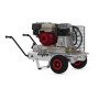 Benzine compressor met twee zuigers ABAC engineAIR 9/17+17 S 10 | 10 bar | 8.4 pk / 6.258 kW | 552 l/min | 2 x 17 l