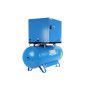 Stille compressor met twee zuigers ABAC LN1 B5900 270 T5.5 DOL | 11 bar | 5.5 pk / 4.0 kW | 570 l/min | 270 l | 400 V