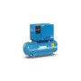 Stille compressor met twee zuigers ABAC LN2 B5900 270 T5.5 YD | 11 bar | 5.5 pk / 4.0 kW | 570 l/min | 270 l | 400 V | Ster-driehoek start